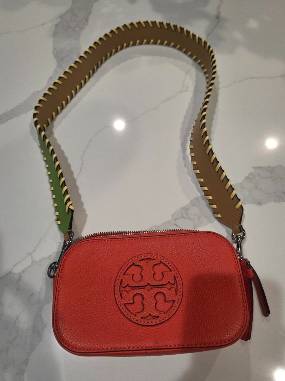 New Tory Burch Perry Bombe Bag/Purse